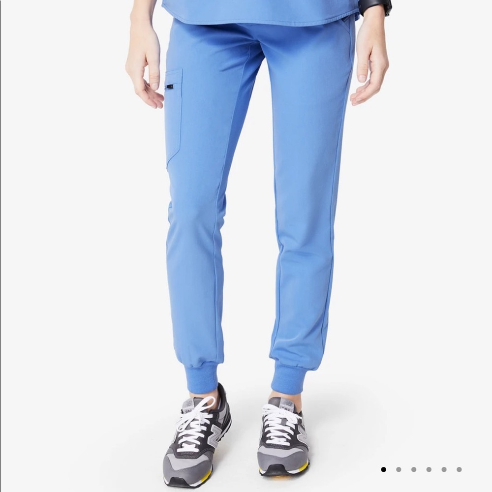 Zamora - Jogger Scrub Pants - L / Ceil Blue